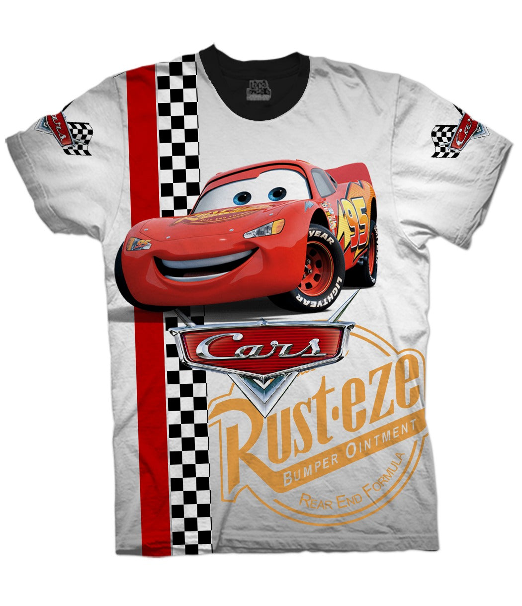 Camiseta Cars Disney Rayo Mcqueen