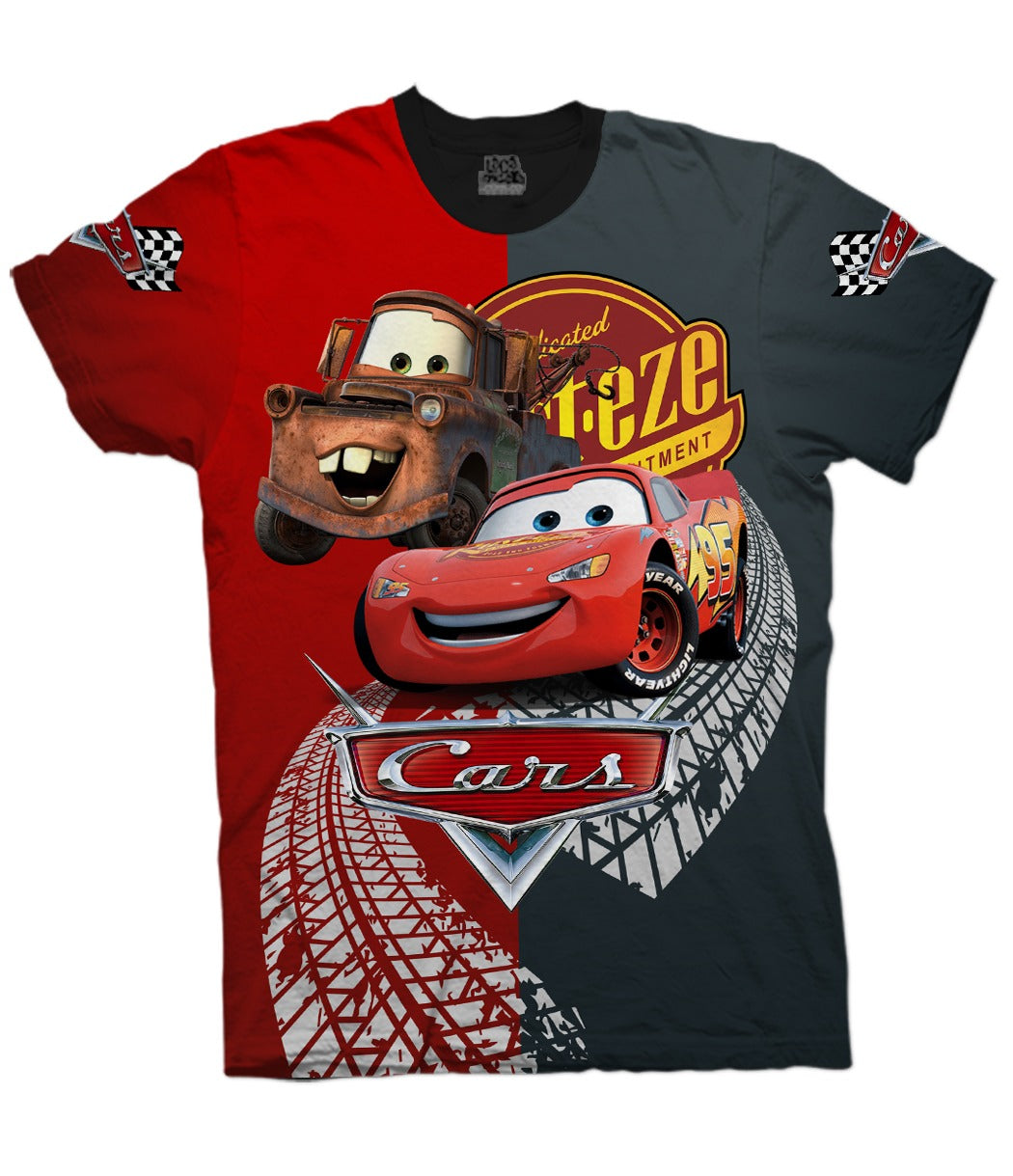 Camiseta Cars Disney Rayo Mcqueen