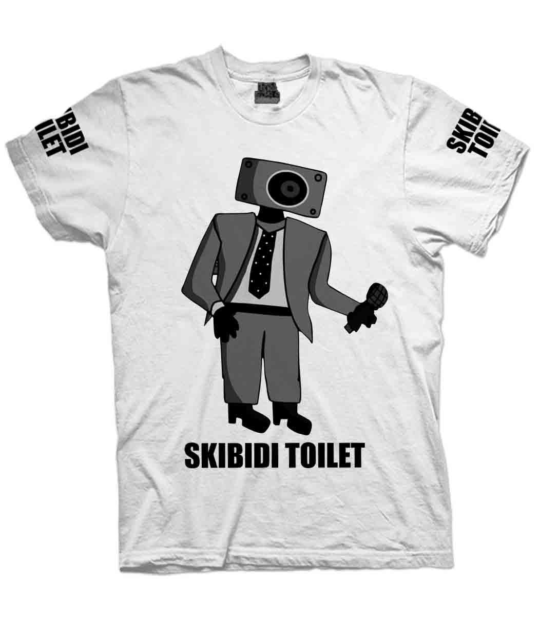 Camiseta Skibidi Toilet manga corta