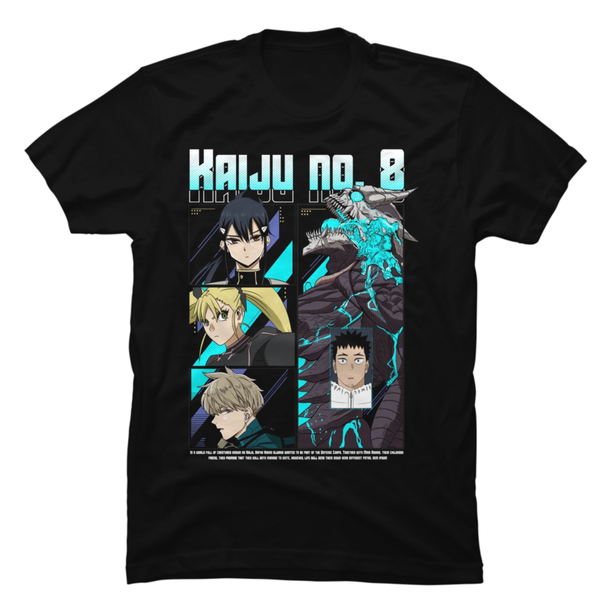 Camiseta Kaiju No. 8