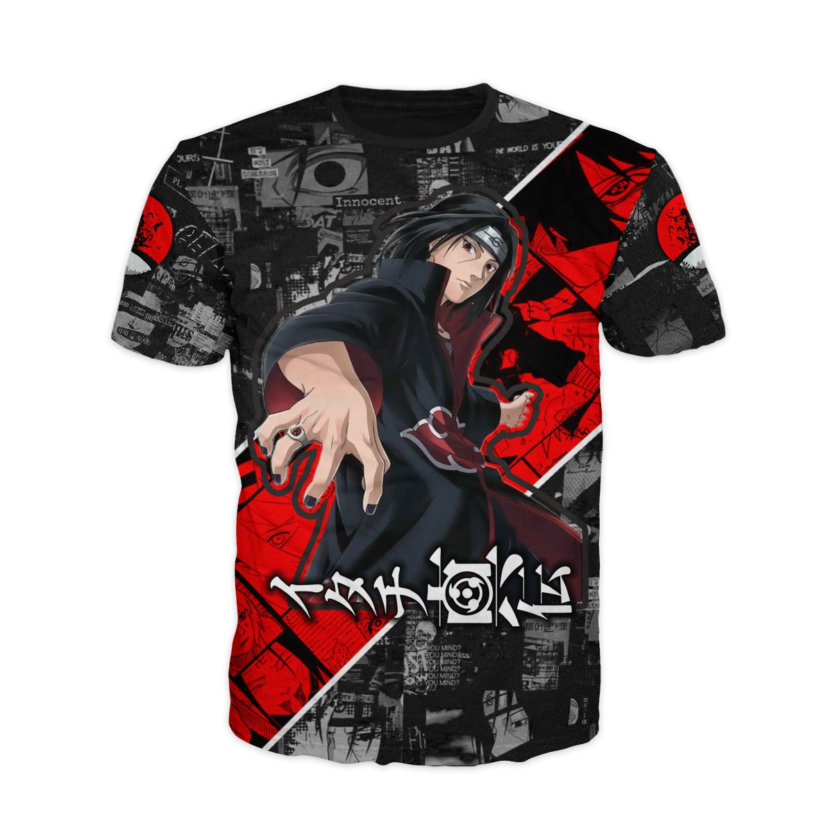 Camiseta Itachi Uchiha Naruto