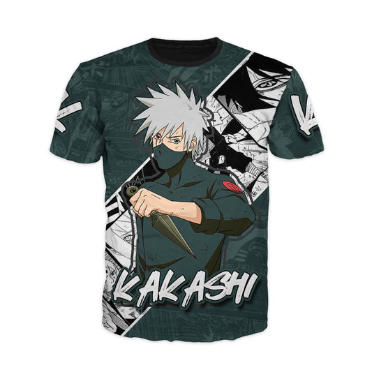 Camiseta Kakashi Hatake Naruto