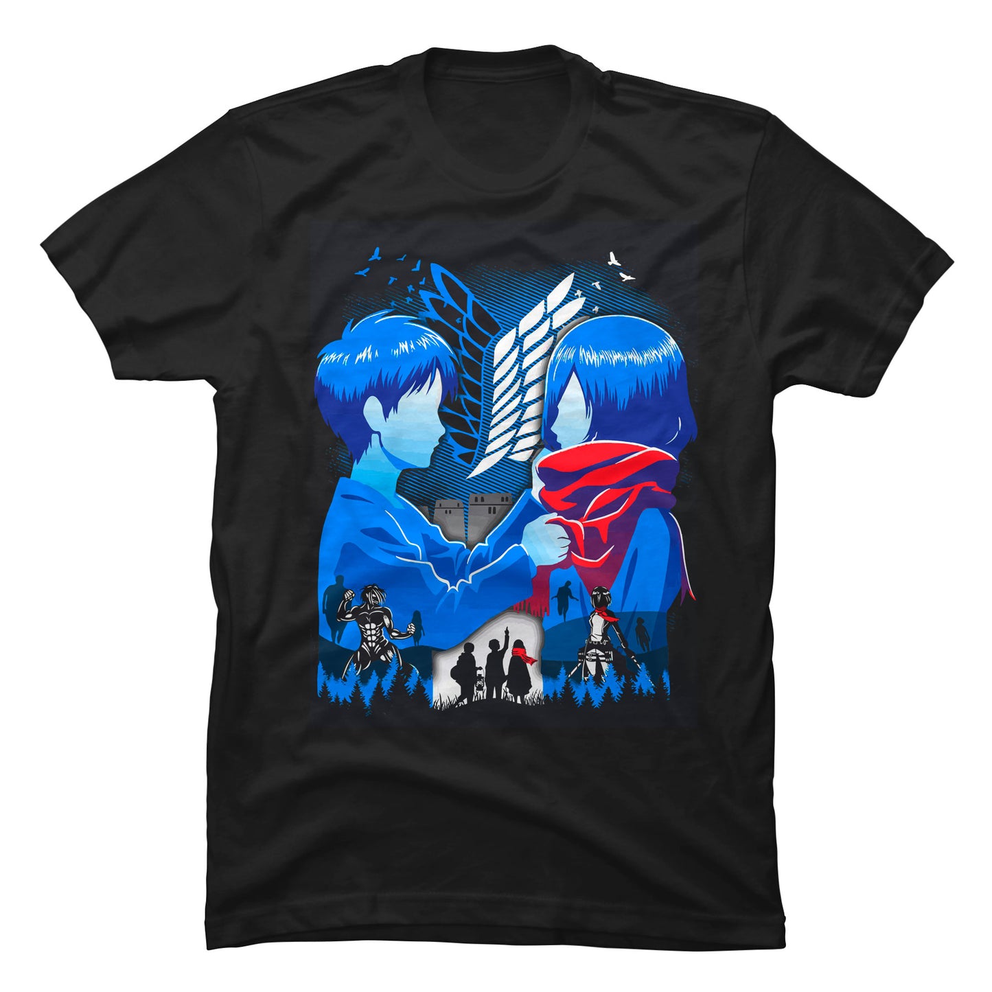 Camiseta Ataque a los Titanes