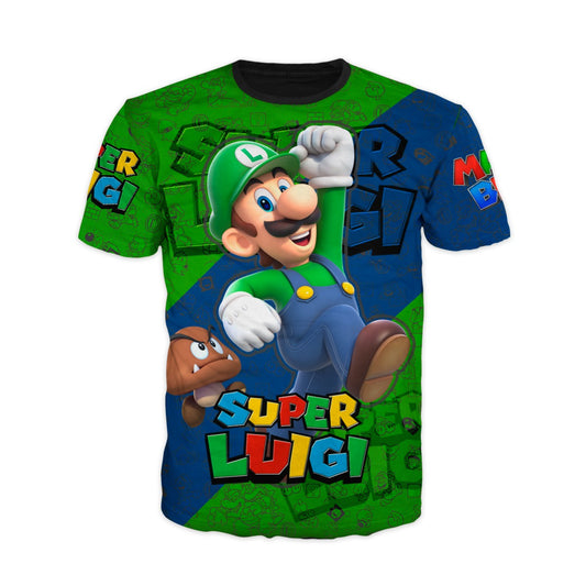 Copia de Camiseta Mario Bros Luigi