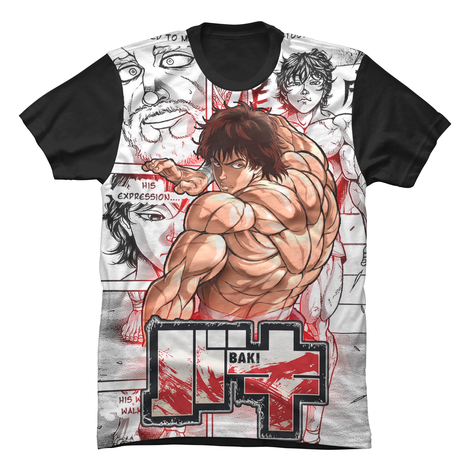 Camiseta Anime Baki
