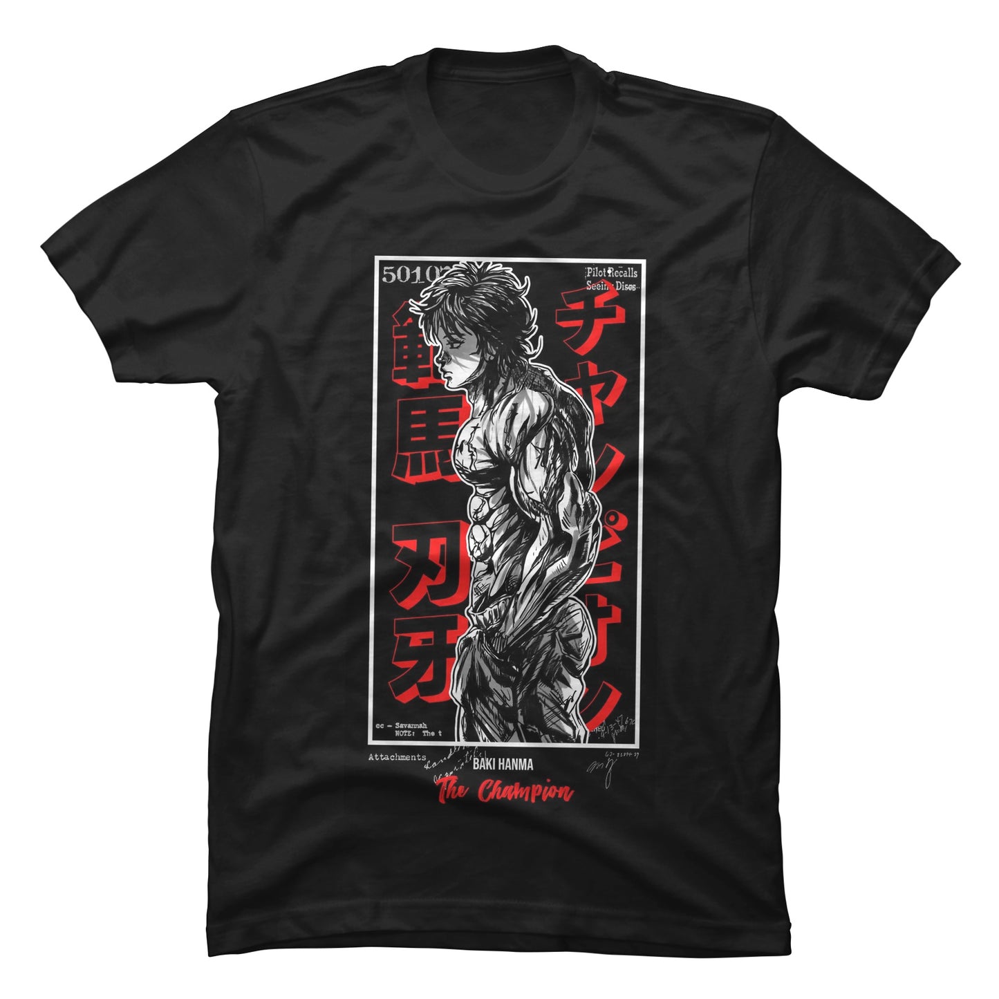 Camiseta Anime Baki