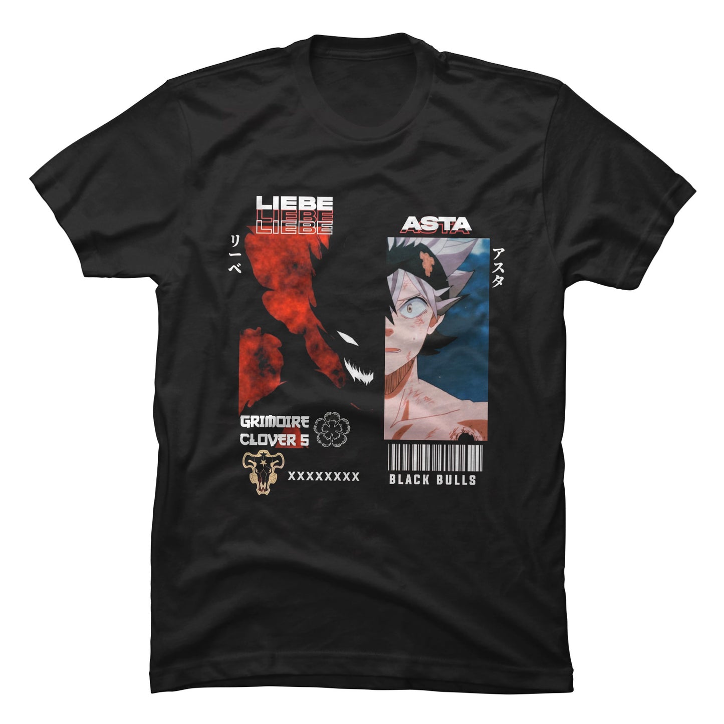 Camiseta Black Clover