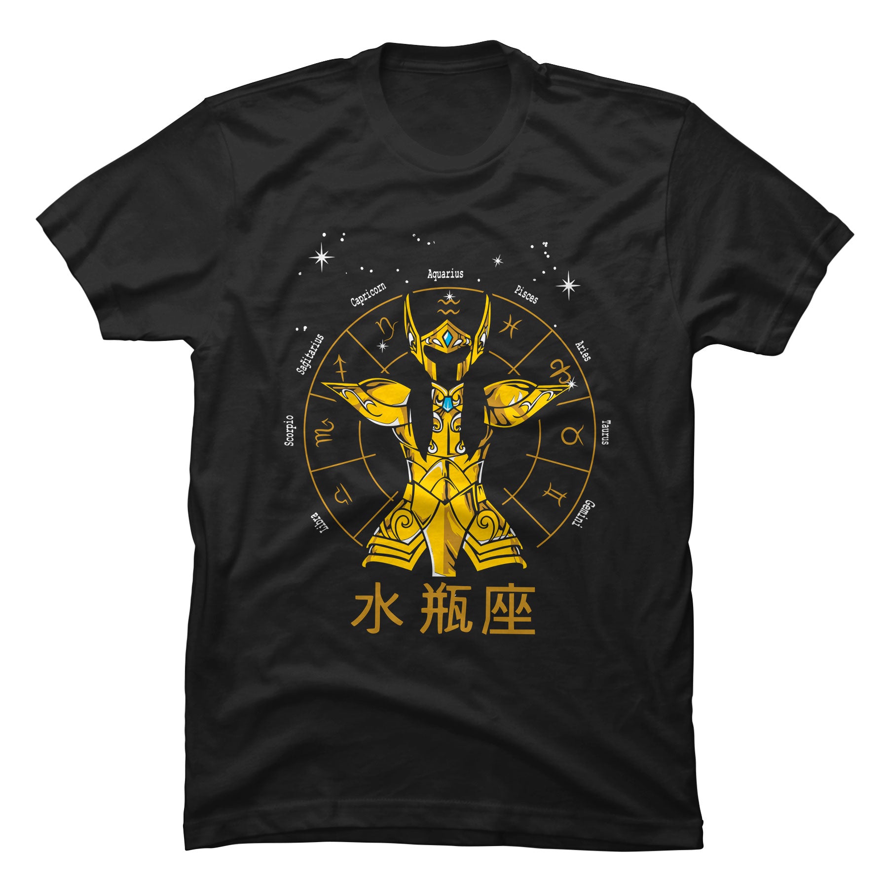 Camiseta Armadura de Acuario