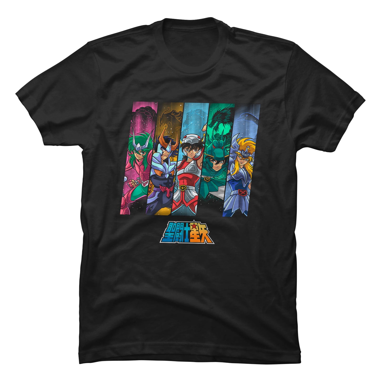 Camiseta Caballeros del Zodiaco