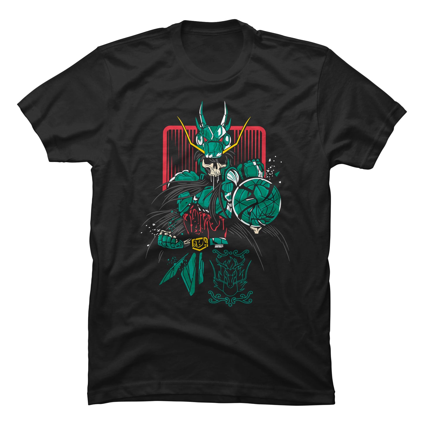 Camiseta de Shiryu Dragon Calavera