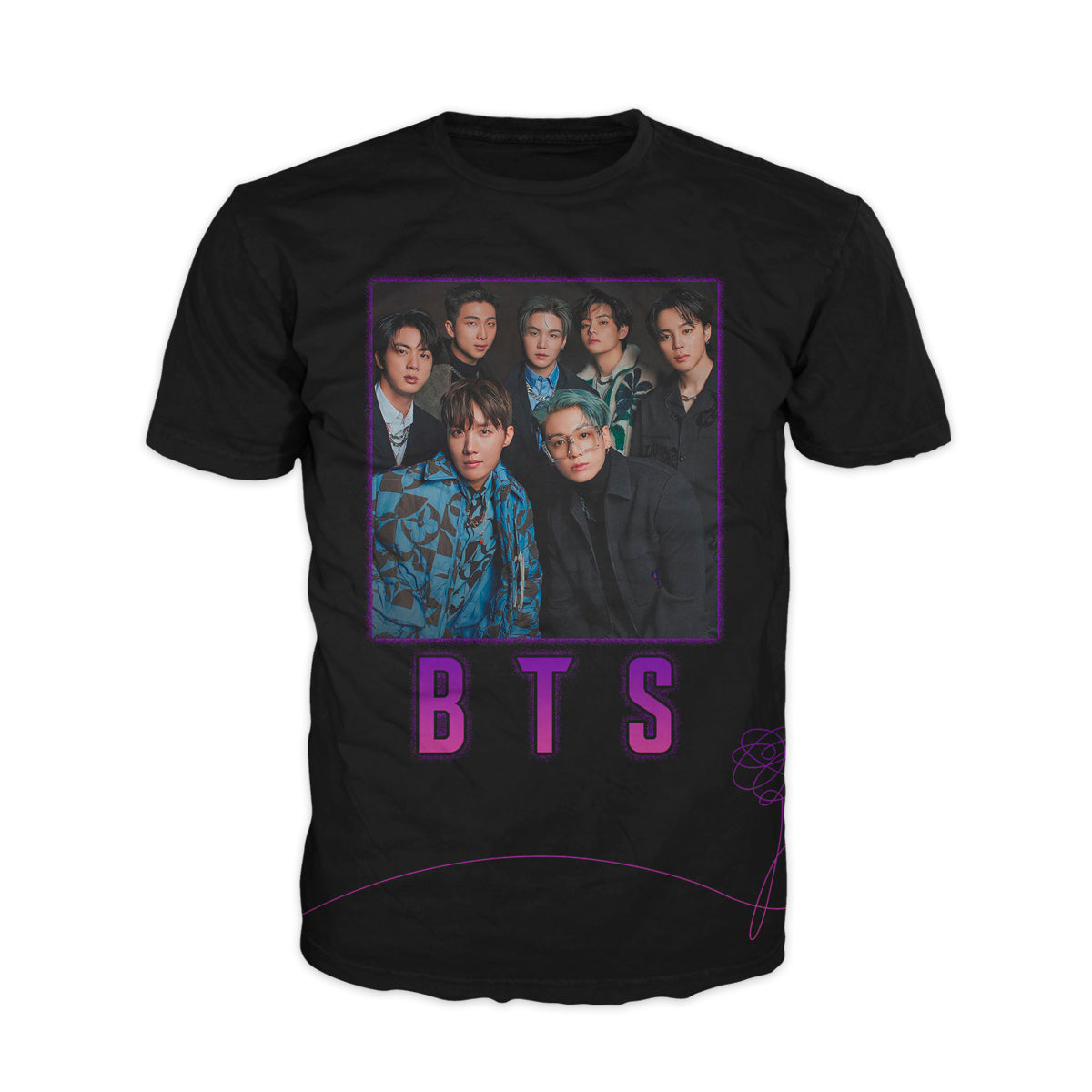 Camiseta K-pop Bts