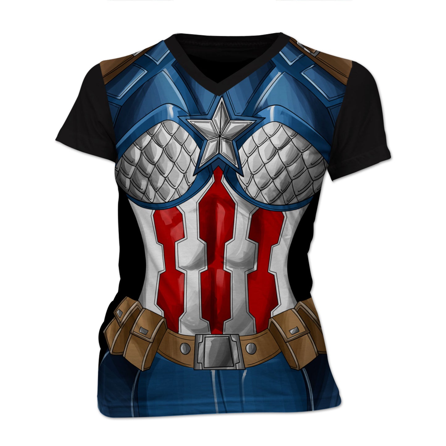 Camiseta Capitana America