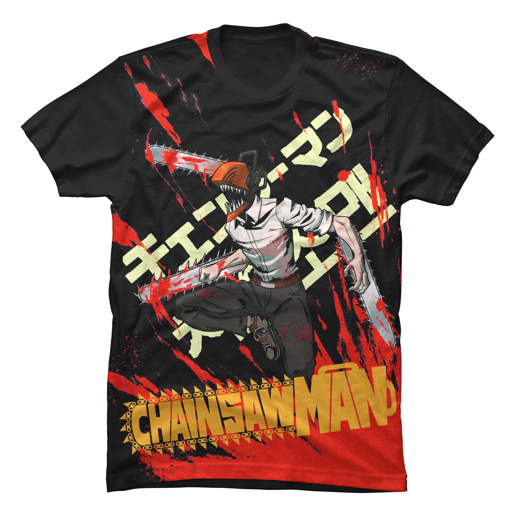 Camiseta Chainsaw Man Comics Anime Manga – lacamiseta.com.co