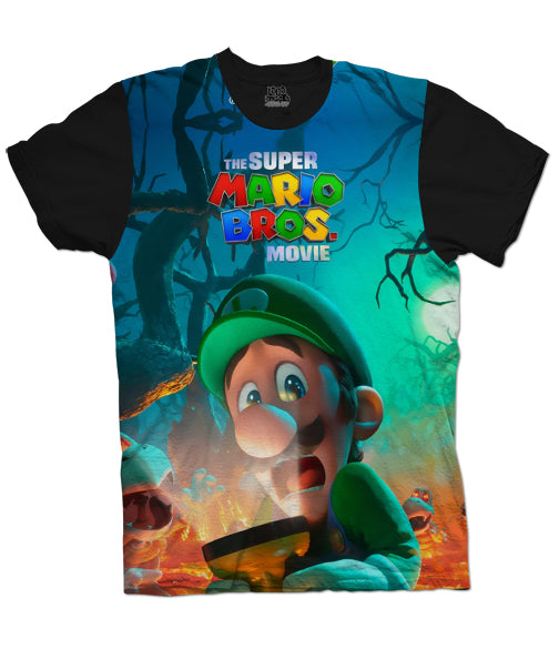 Camiseta Luigi Super Mario