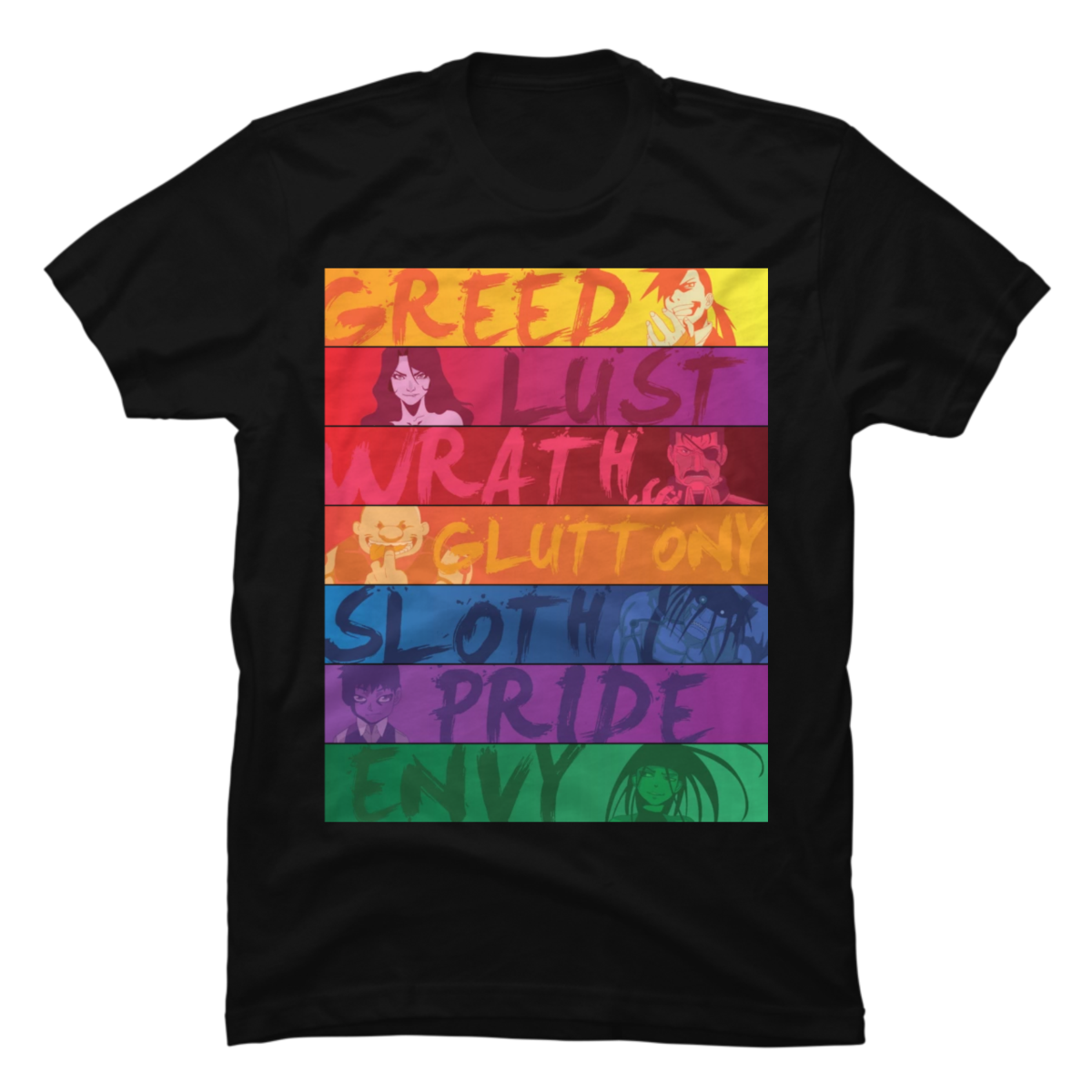 Camiseta Meliodas 7 Pecados