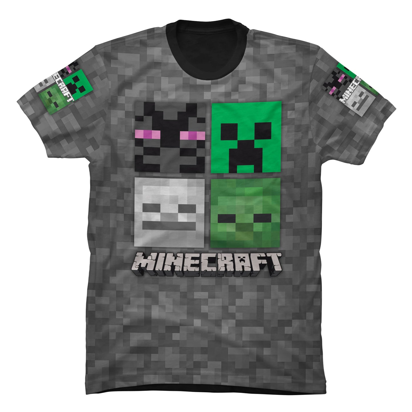 Camiseta Minecraft Creepers