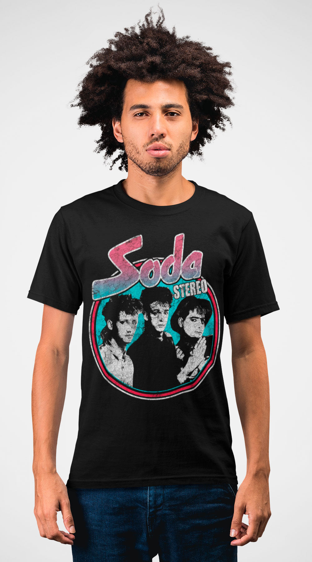 Camiseta Soda Stereo Vintage
