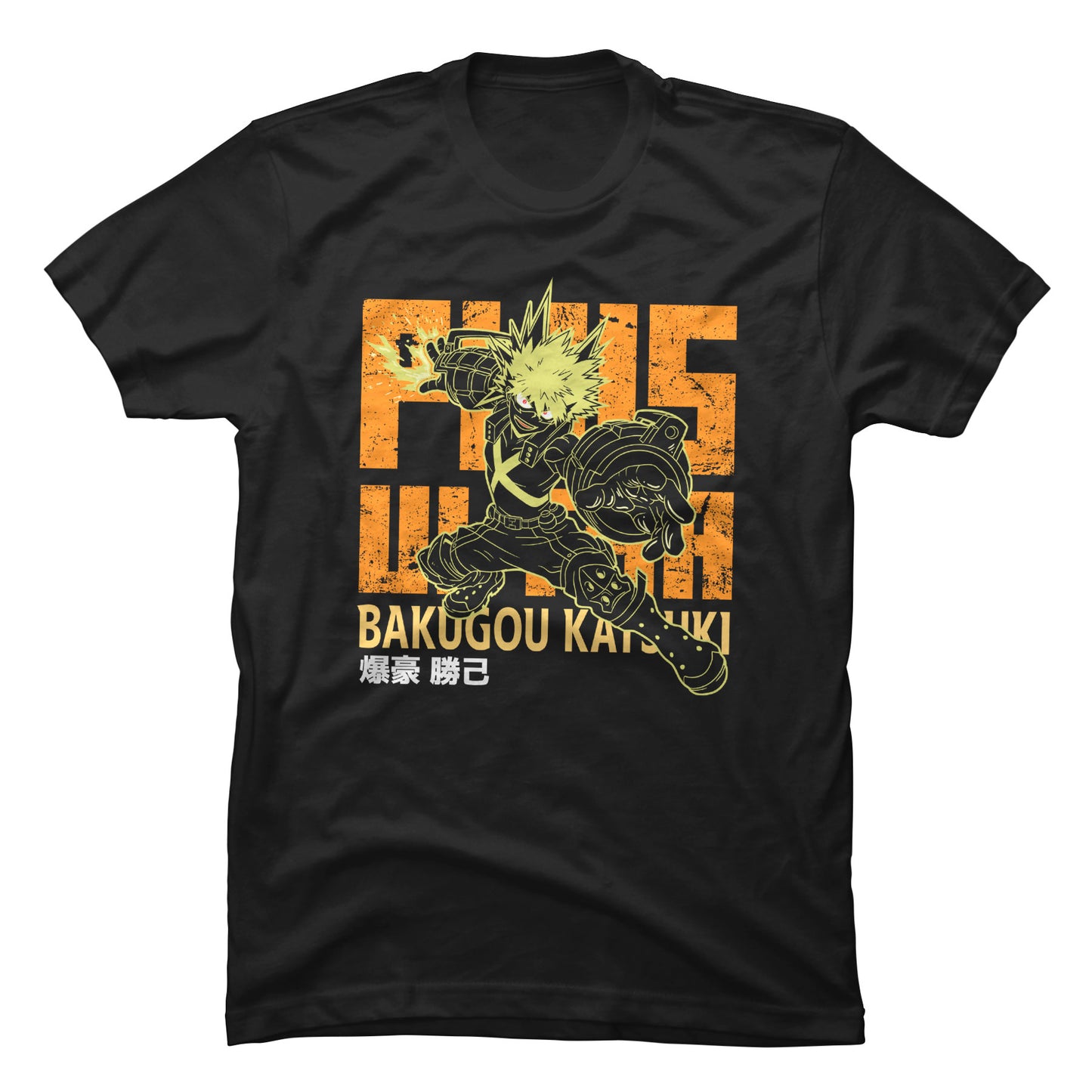 Camiseta de Katsuki Bakugo