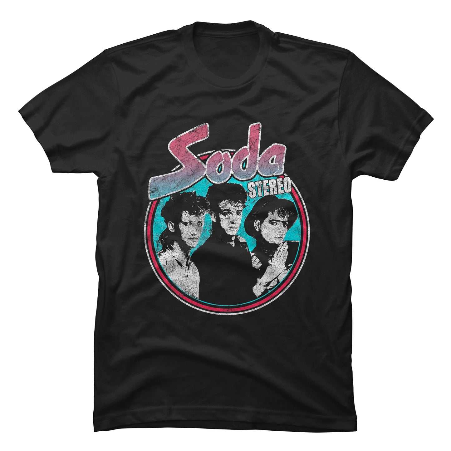 Camiseta Soda Stereo Vintage