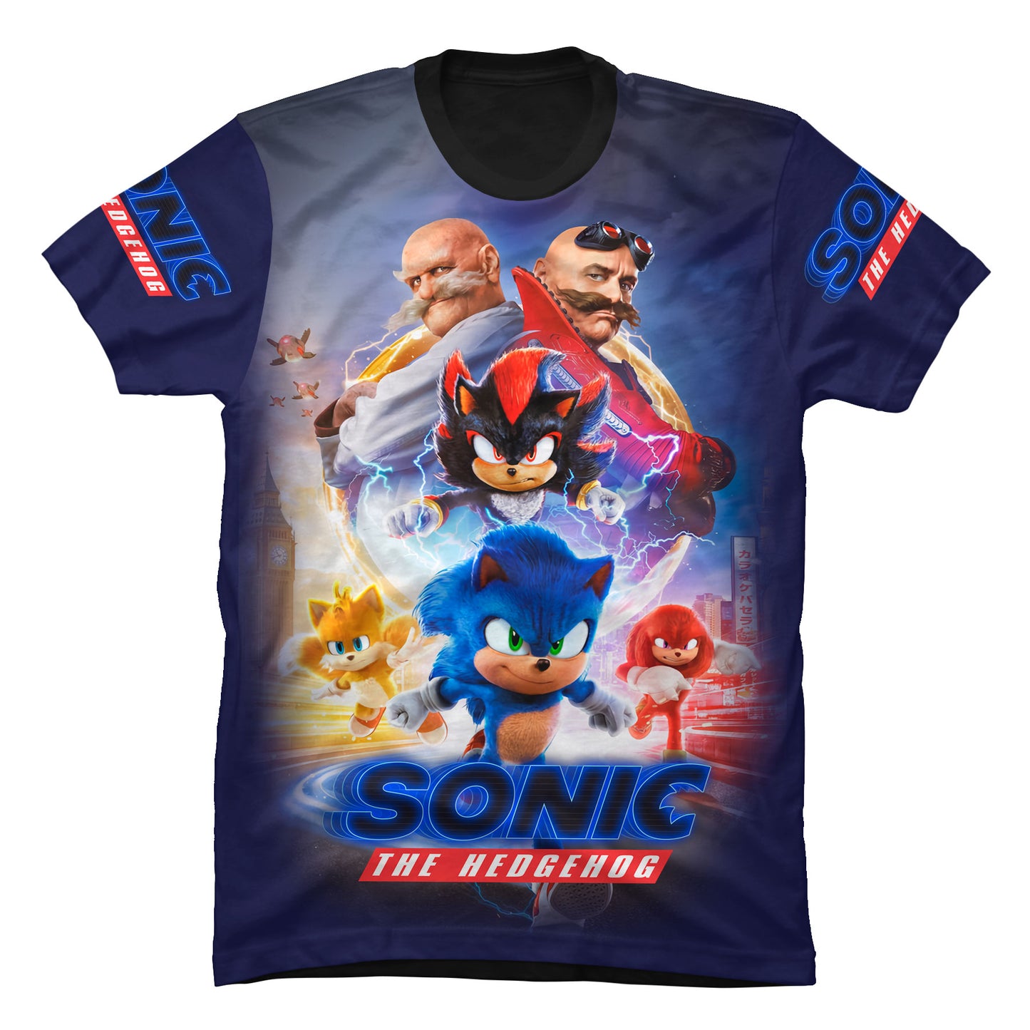 Camiseta Sonic 3 La Pelicula