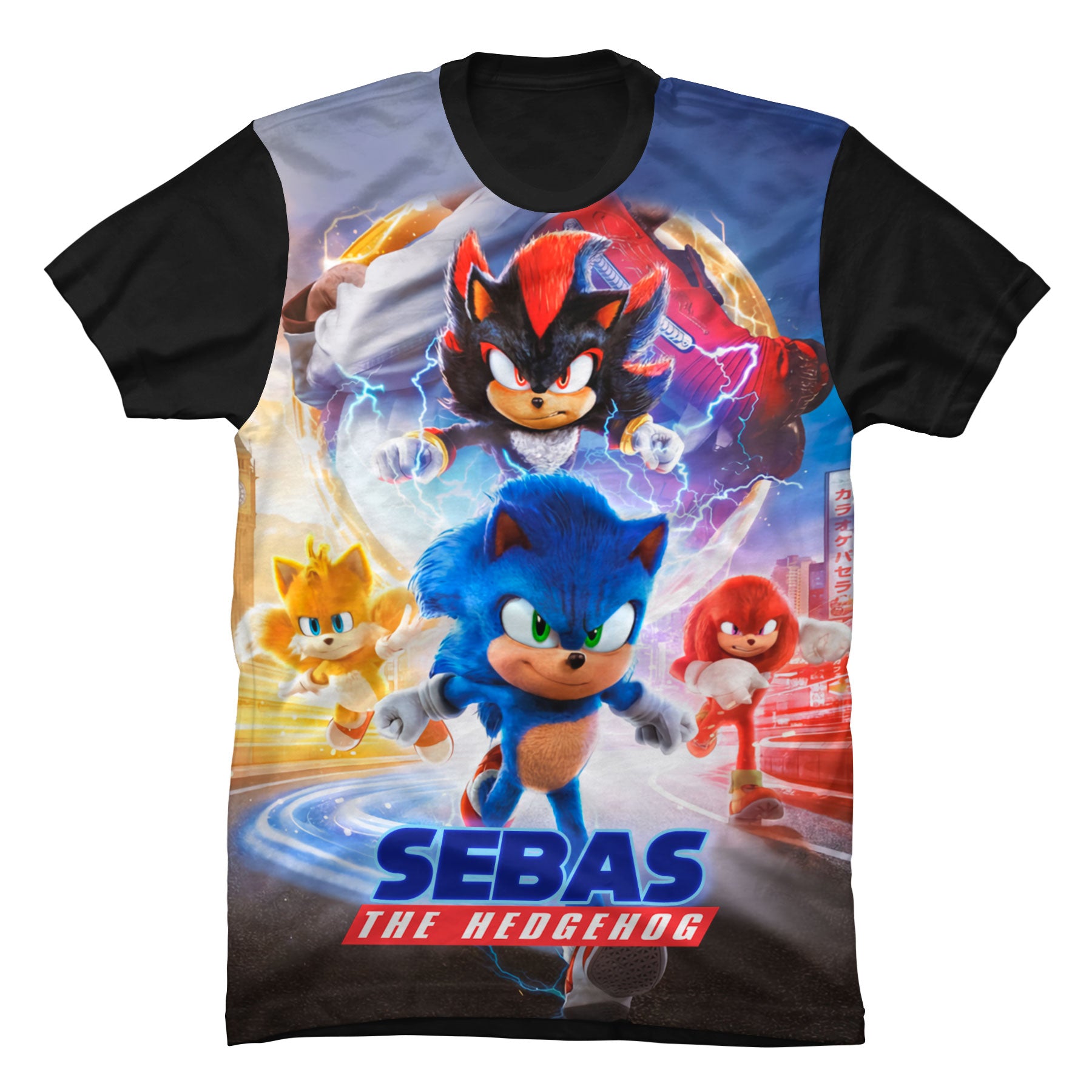 Camiseta Sonic Personalizada - Main Image