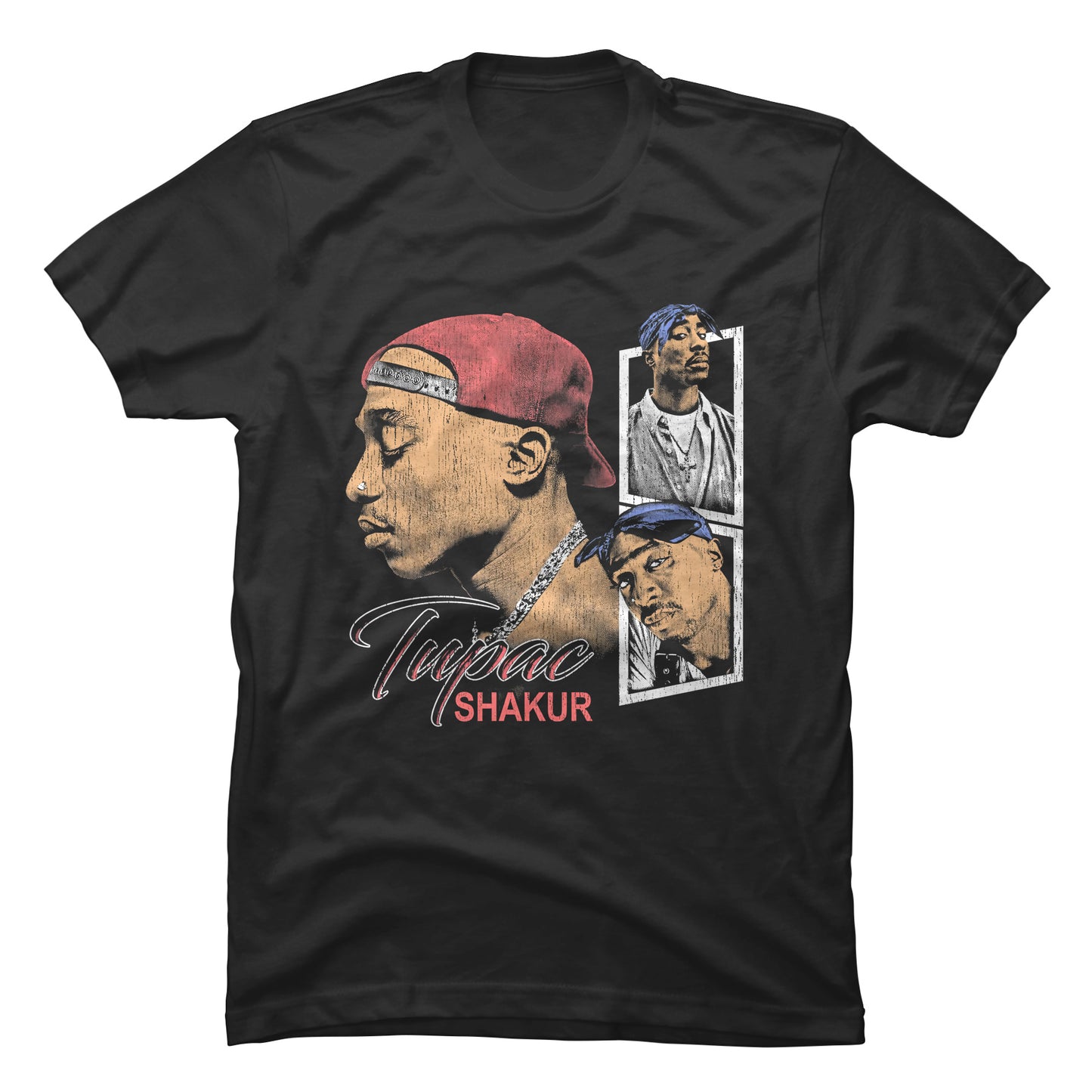 Camiseta Tupac Shakur Rap