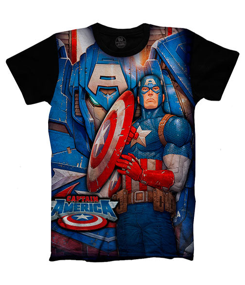 Camiseta Capitán América Marvel Kids
