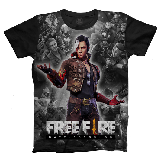 Camiseta Free Fire Hayato