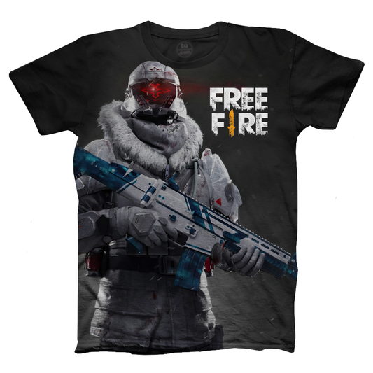 Camiseta Free Fire Traje Heroico