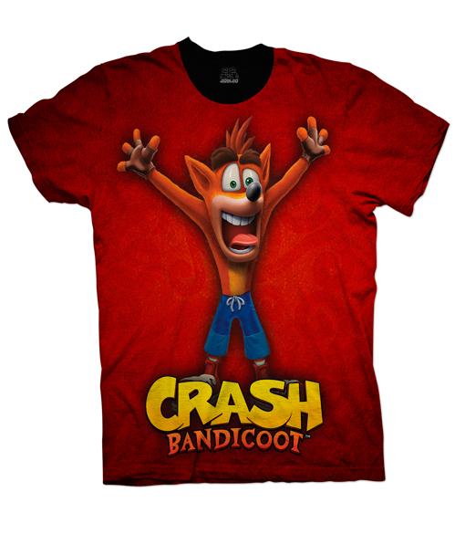 Camiseta Crash Bandicoot Gamer