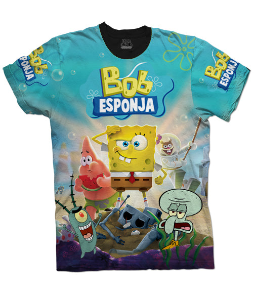 Camiseta Bob Esponja Print