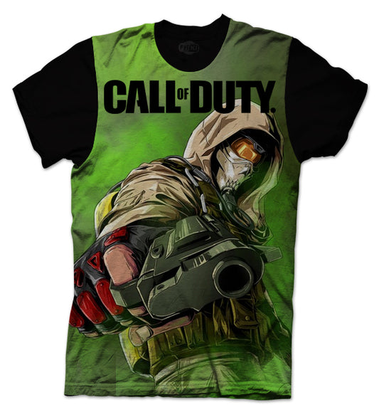 Camiseta Call Of Duty Green