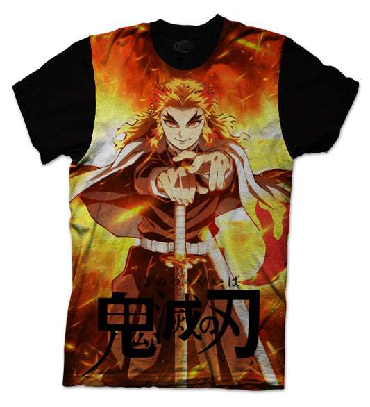 Camiseta Demon Slayer Kyōjurō Rengoku