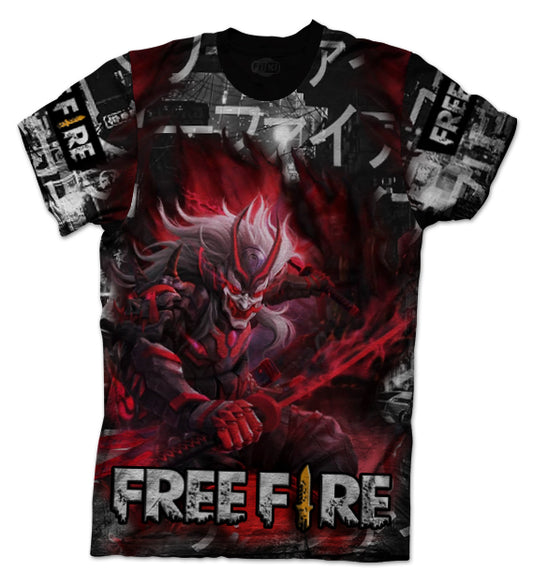 Camiseta Free Fire Battle Royale