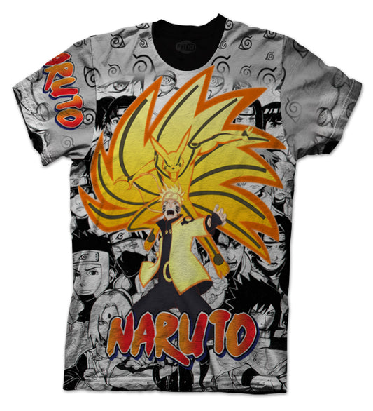 Camiseta Naruto Anime Comics
