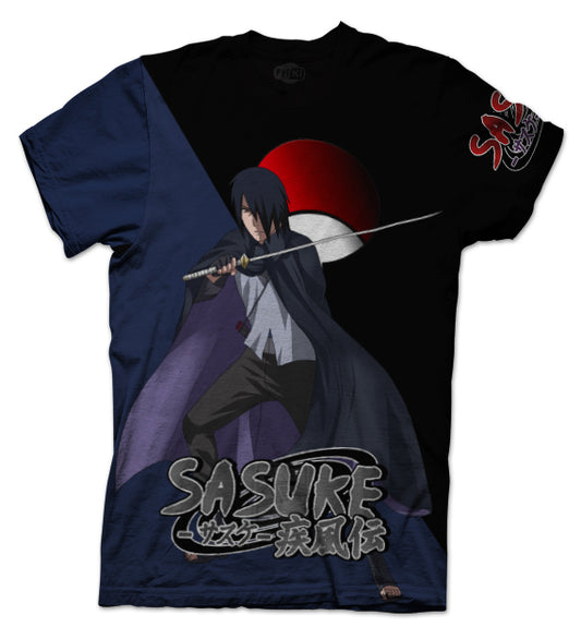 Camiseta Naruto Anime Sasuke