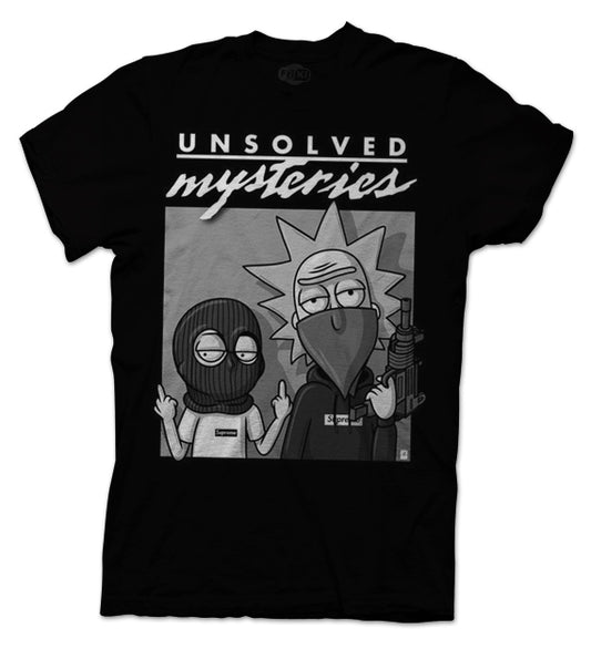 Camiseta Rick and Morty Misterio