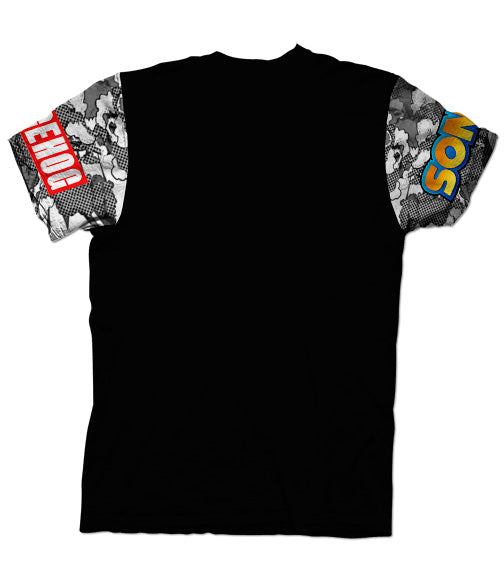 Camiseta Sonic Aros Gold
