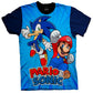Camiseta Sonic y Mario Bros Gamer