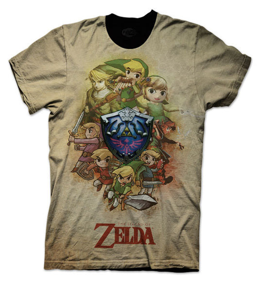 Camiseta The Legend of Zelda Nintendo