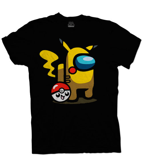 Camiseta Among Us Pikachu