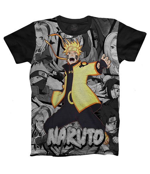 Camiseta Naruto Anime Kyubi