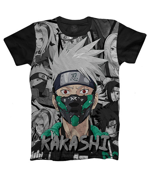 Camiseta Naruto Kakashi Shippuden