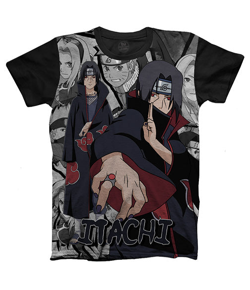 Camiseta Naruto Itachi Anime