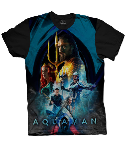 Camiseta Aquaman DC Clasic