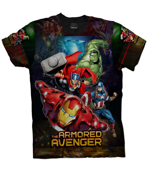 Camiseta Avengers Marvel Armored