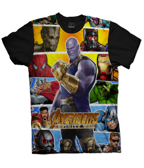 Camiseta Avengers Marvel Thanos