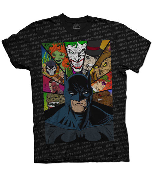 Camiseta Batman Villanos