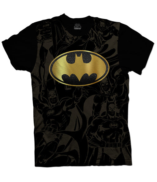 Camiseta Batman DC Comics Oro