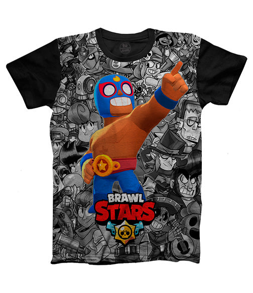Camiseta Brawl Stars Gamer Skins –